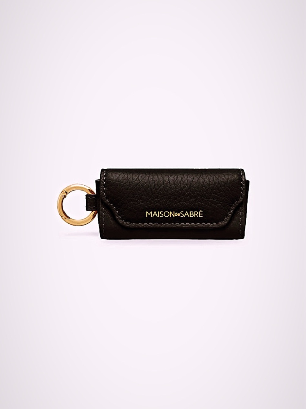 Maison DeSabre ‘The Lipstick Holder’ Leather Case Attachable Keychain Accessory